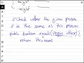 Comparing Objects Attribute by Attribute - How to program in Java Chapter 3 part 4
