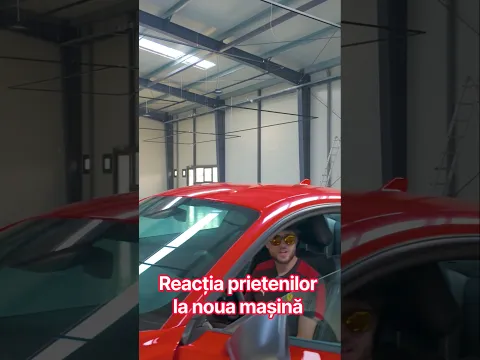 Reacția prietenilor la noua mașină
