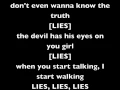 Lagu Lies mcfly- lyrics