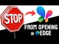 How to STOP MSN from Opening on Edge Step by Step