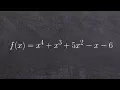Finding All of the Zeros of a Polynomial Including Complex