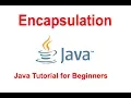 What is Encapsulation in Java - Tutorial for Beginners