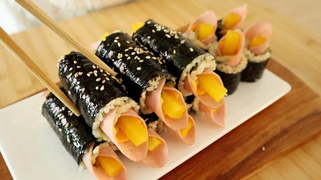 매콤 청양고추 김밥