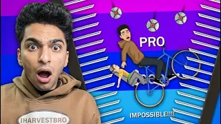لعبه مجنونه جدا عن توصيل الأشخاص بالعجله الي اماكن مستحيله😱 | Happy Wheels