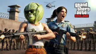 El Robo a la Prisión Fue un CAOS en GTA Online..
