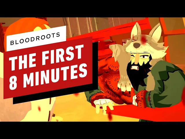 The First 8 Minutes of Bloodroots - S Rank Gameplay