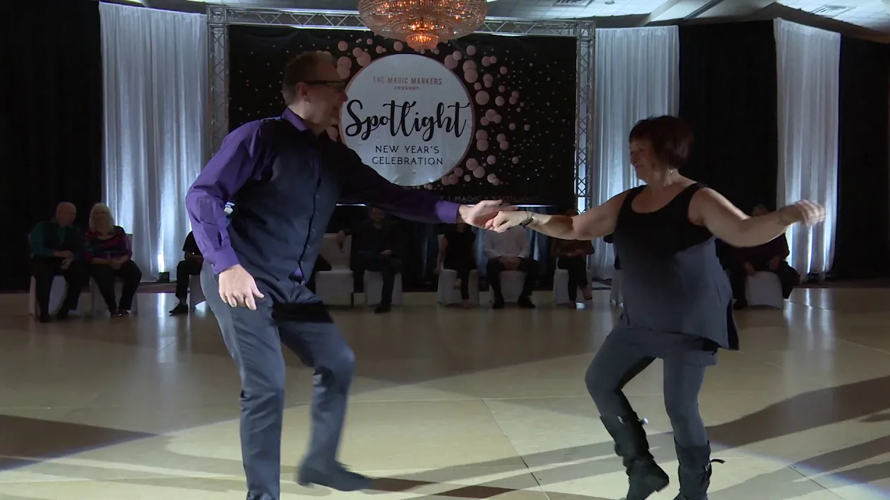Spotlight New Years 2018 2019 Masters Open Jack & Jill Rocco Rinaldi & Joann Podleski