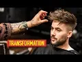 Mens Hair Transformation From Long to Short Textured Spiky Quiff ft Jordan O Brien