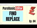 PureBasic Editor - Find Replace