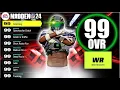 BEST GAME-BREAKING BUILD IN MADDEN 24 SUPERSTAR BEST WR BUILD 6 4 DEMI GOD ESG FOOTBALL 24