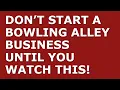 How to Start a Bowling Alley Business Free Bowling Alley Business Plan Template Included