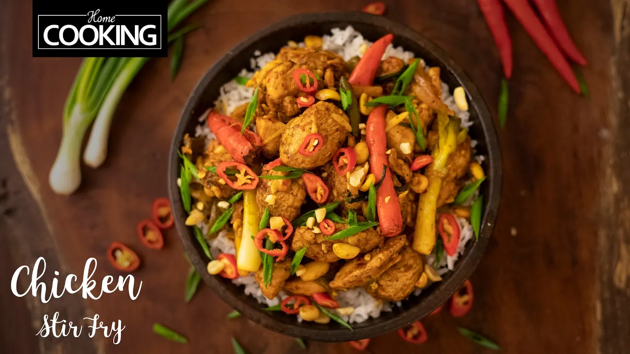 Stir Frying 101, Chinese Stir Fry Techniques Using Pork and Chili (青椒肉丝). 