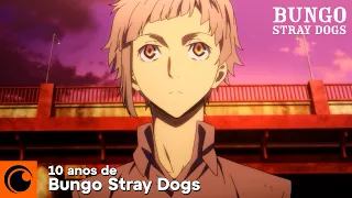 10 anos de Bungo Stray Dogs 🖤🕵️‍♂️