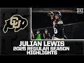 Julian Lewis Regular Season Highlights 2025 Big 12 Football