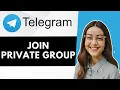 How to Join Private Telegram Groups WITHOUT a Link