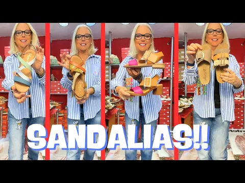 Download MP3 SANDALIAS MARAVILLOSAS!! Tacón 👠 planas 😀 muchos modelos y colores😀 no te pierdas el vídeo 🌺