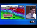 RIGHT NOW Rouge severe storm in Holt County Heat to start the week