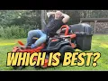 Ariens Ikon XD52 Bagger vs mulching blades