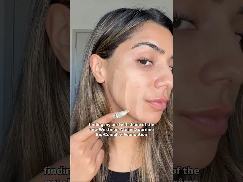 Shade Matching the New Westman Atelier Suprême Bio-Complex Foundation ft. Olive Skin Tone