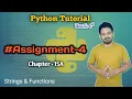 Python Assignment 4 Chapter 15 B Python Full Tutorial Learn Python in 2025