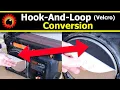 Convert Disc Sander To Use Hook-And-Loop Velcro Sanding Discs