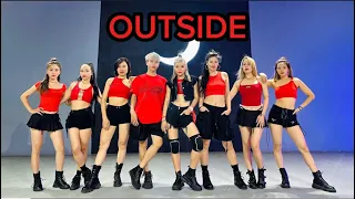 outside remix trang ex dance fitness choreography by trang ex