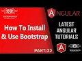 22 How To Install And Use Bootstrap In Angular Install jQuery Angular Bootstrap
