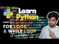 Python Looping Statement For While loop in Tamil Python Part 5 Feat GreensTechnolgies