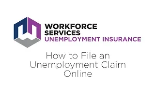 Claimants How to File an Unemployment Claim Online