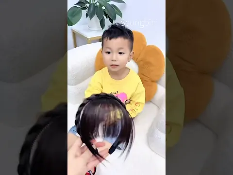 Video Thumbnail: Hairband that looks like real bangs