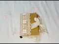 Boho chic themed vintage junk journal