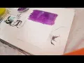 Easy Pink Night Sky Painting For Beginners | Step-by-Step Tutorial