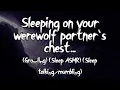 Download Lagu ASMR Sleeping on your werewolf partner's chest... (Growling) (Sleep ASMR) (Sleep talking/mumbling)