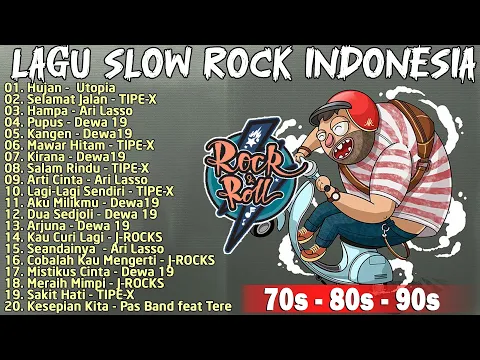 Download MP3 Kumpulan Lagu - Lagu Hits Slow Rock Indonesia Era 90 - 2000an