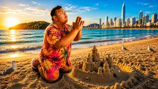O SONHO DELE ERA CONHECER A PRAIA 🏝️ pela primeira vez !!!