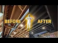 How to Paint an Exposed Ceiling DIY Basement Renovation Part 1