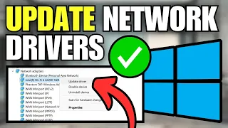 How To Update Network Drivers Adapters in Windows 11