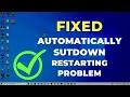 How to Fix a PC That will Restart Automatically Again and Again in Windows 7