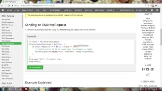 XmlHttpRequest in Java Script