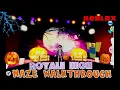 Royale High Complete Halloween Maze Walkthrough
