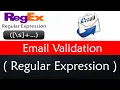 Email Validation Using Regular Expression in Javascript Simple and Easy