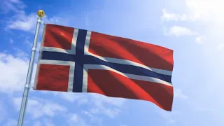 Norwegian flag using Python s Turtle