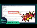 HTS - Basic mission 3 Finding Password in Hidden HTML PHP Directory s