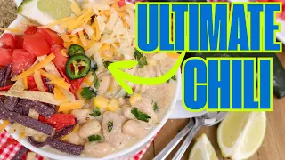 Ultimate White Chicken Chili 🌶 - Full of Flavor!