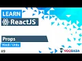 ReactJS Props Tutorial in Hindi Urdu