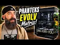 CRAZY Cable Management PC Build Phanteks EVOLV X2 MATRIX