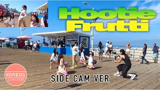 [DANCE IN PUBLIC LA | SIDECAM] KATSEYE (캣츠아이) 'Hootie Frutti' Dance Cover 댄스커버 | Koreos