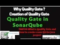 Part 06-SonarQube-What is Quality Gate How to create a new quality profile for java project 2021