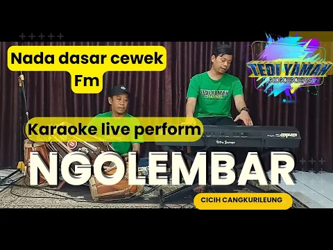 Download MP3 Ngolembar - Cicih cangkurileung  karaoke nada cewe Fm versi bajidor torompet