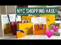 Download Lagu UNBOXING MY NYC SHOPPING HAUL: Louis Vuitton, Fendi, Aritizia, and more!💗😍